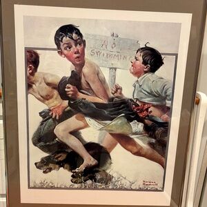 Norman Rockwell Art Print